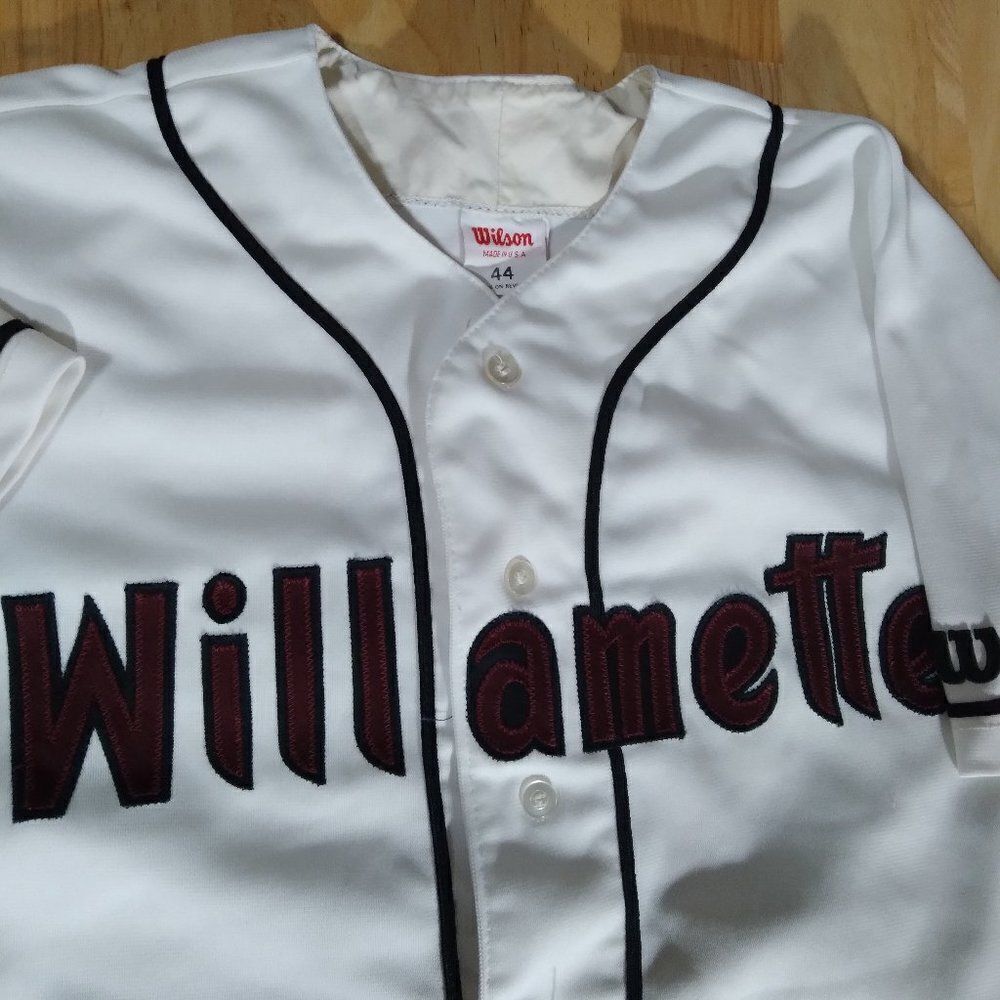 Vintage Wilson Willamette High School Baseball Jersey